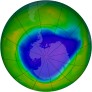 Antarctic Ozone 2011-10-30